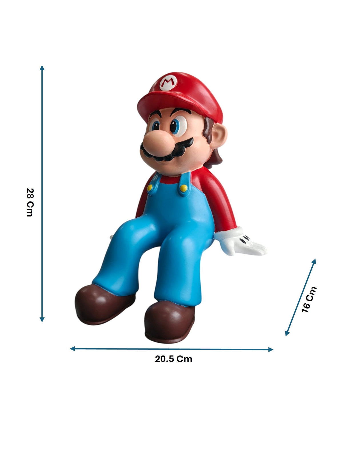 Super Mario Character Figurine - Colorful Gaming Table Decor