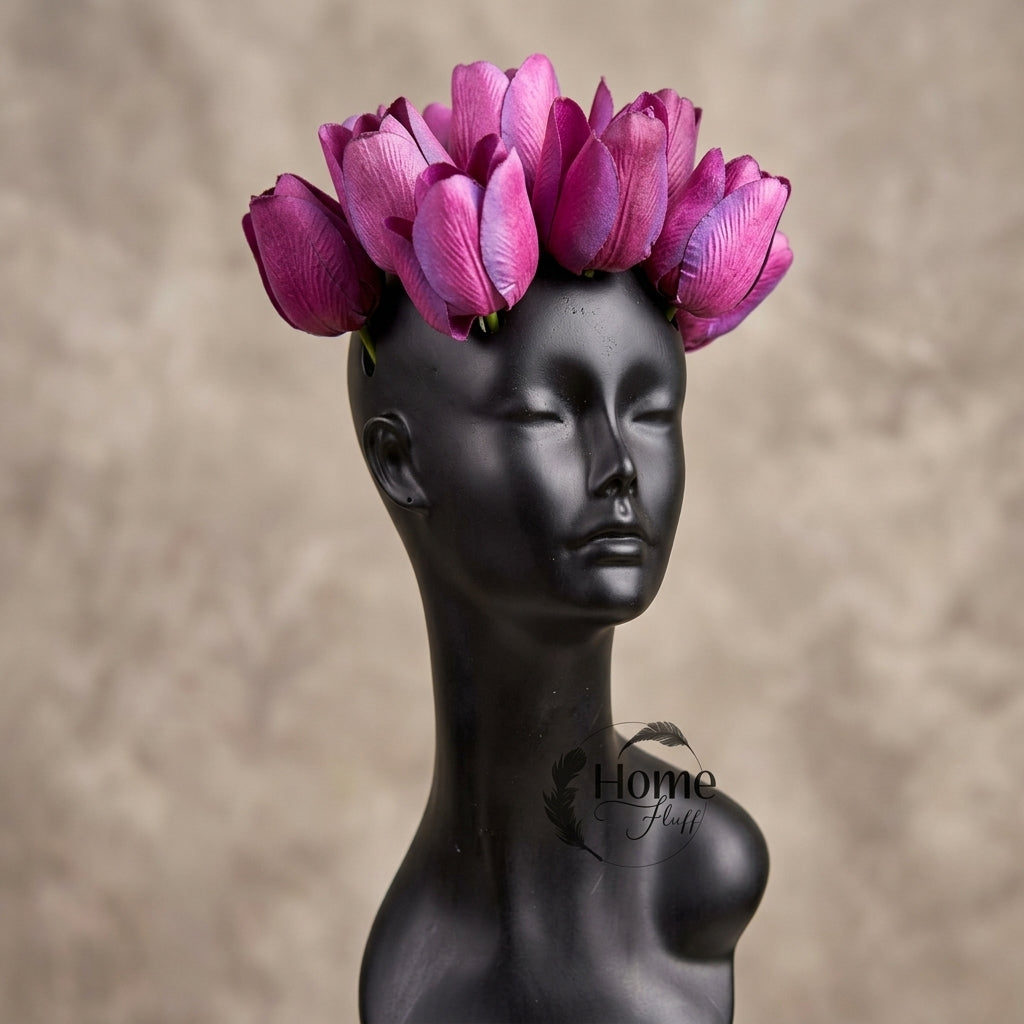 Black Ceramic & Resin Planter For Spiritual Gift