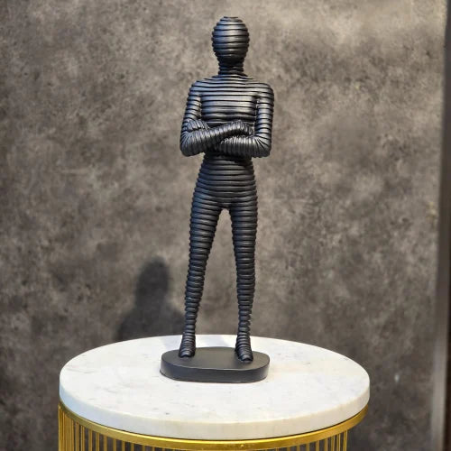 Resin Human Statue, For Interior Decor