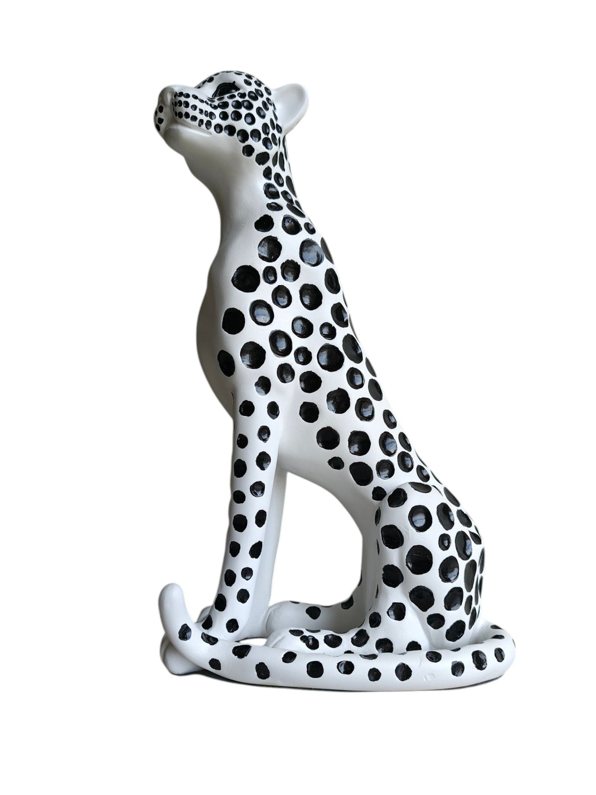 Lunara Modern Spotted Cheetah Sculpture