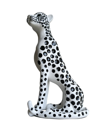 Lunara Modern Spotted Cheetah Sculpture