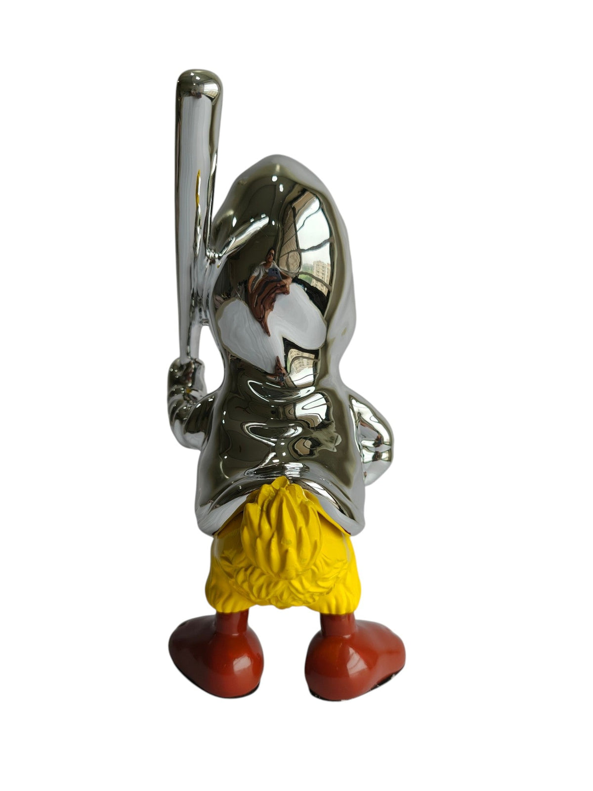 Donald Duck Table Decor Figurine - Metallic Character Sculpture