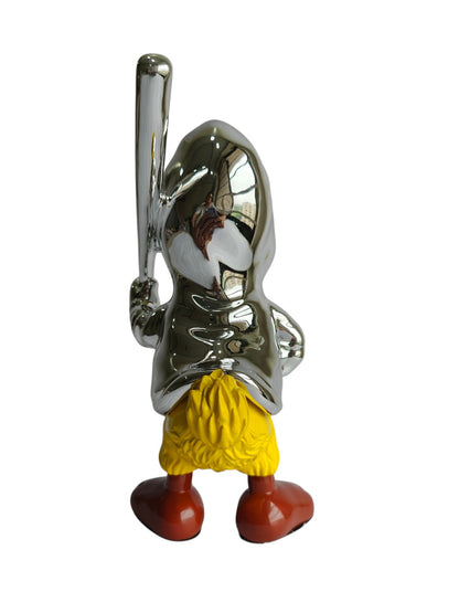 Donald Duck Table Decor Figurine - Metallic Character Sculpture