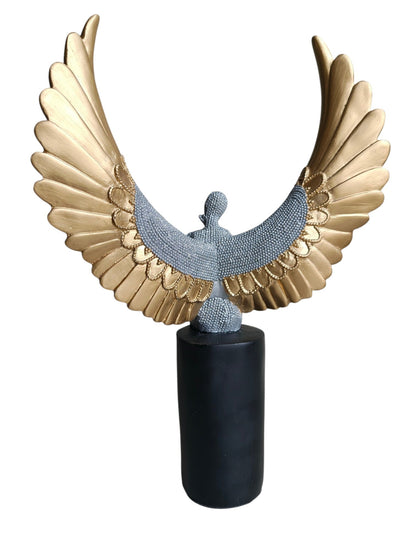 Angel Wings Contemplation Sculpture