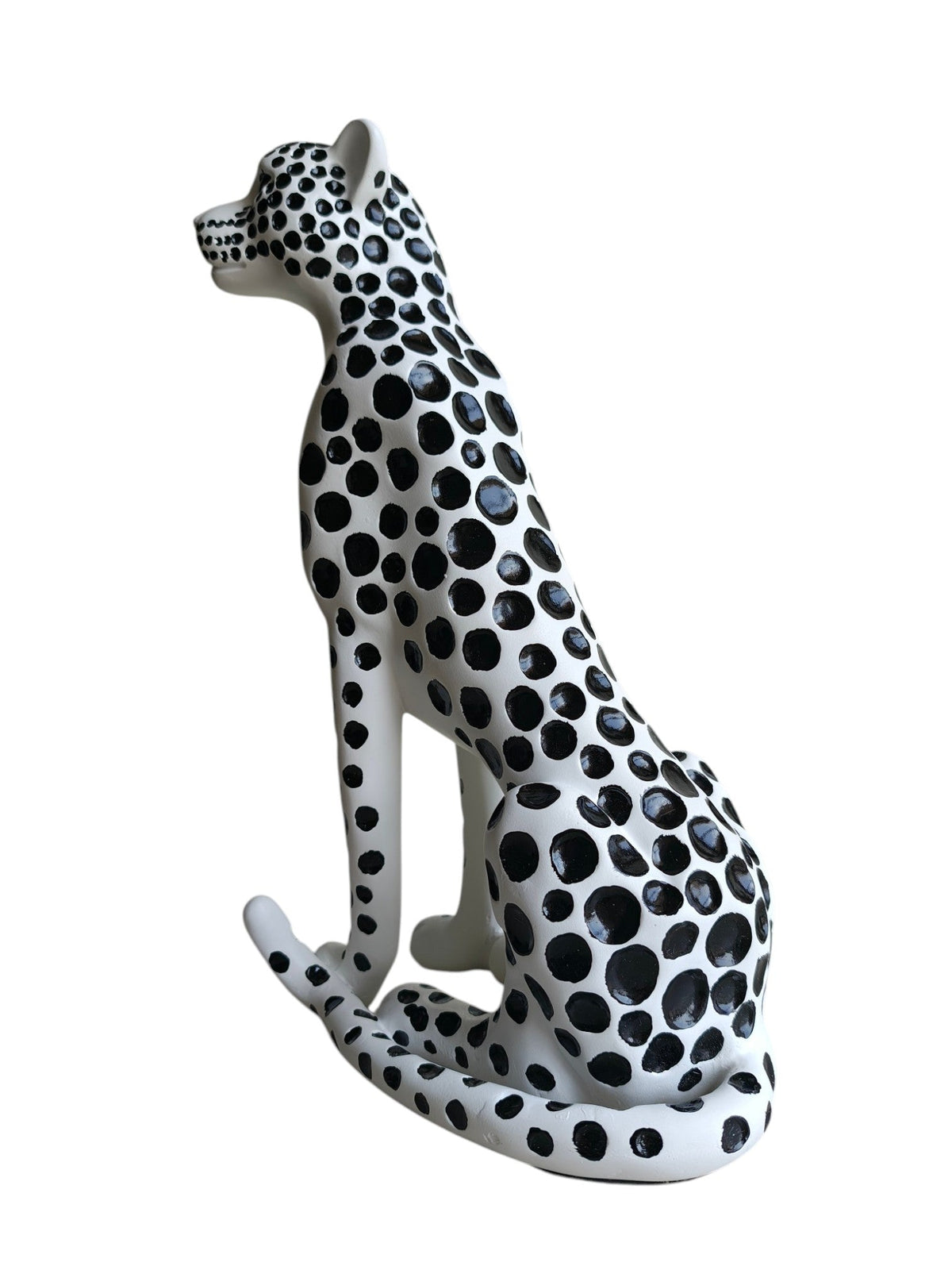 Lunara Modern Spotted Cheetah Sculpture