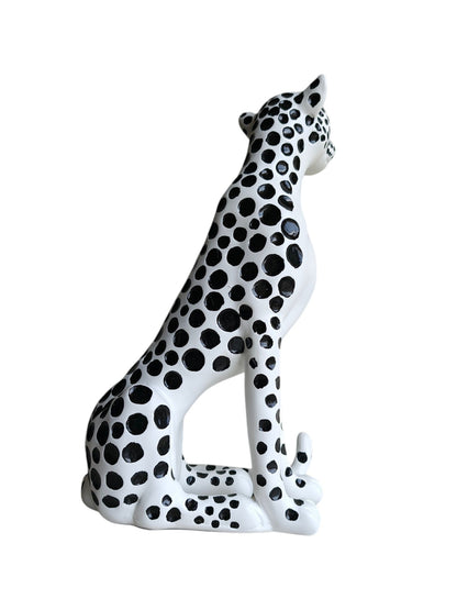 Lunara Modern Spotted Cheetah Sculpture