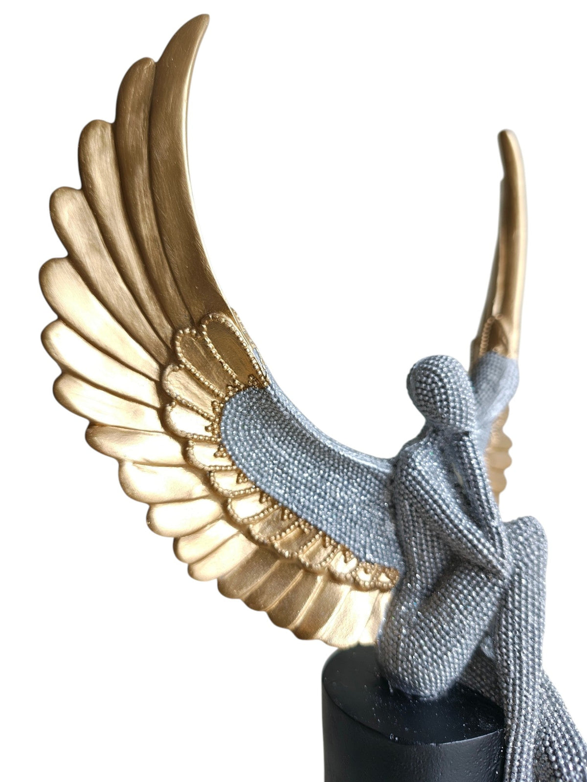 Angel Wings Contemplation Sculpture