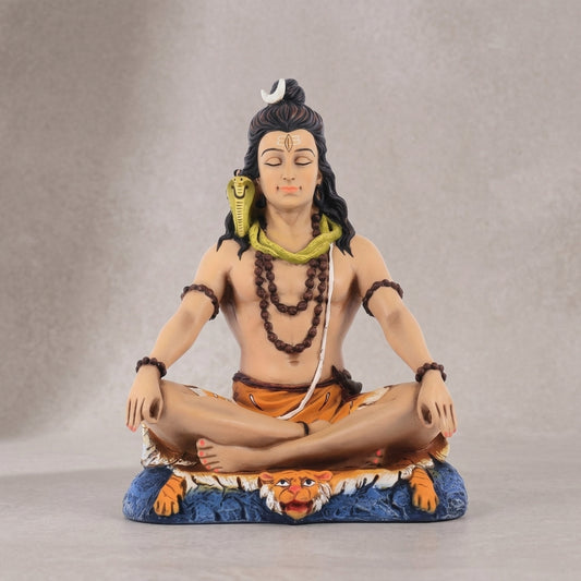 Beige Resin Idol For Spiritual Gift