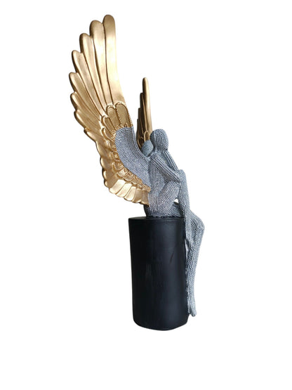 Angel Wings Contemplation Sculpture