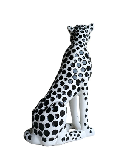 Lunara Modern Spotted Cheetah Sculpture