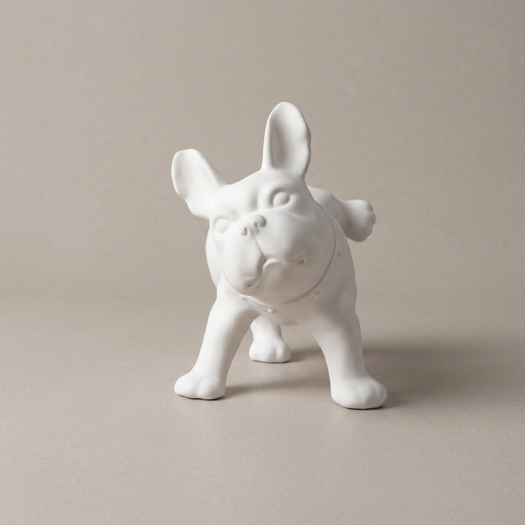 White Ceramic Figurine For Spiritual Gift