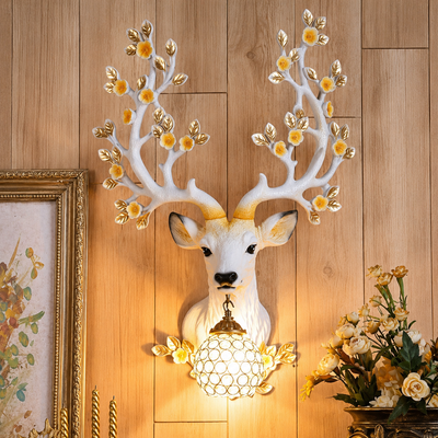 Luxury Deer Wall Lamp