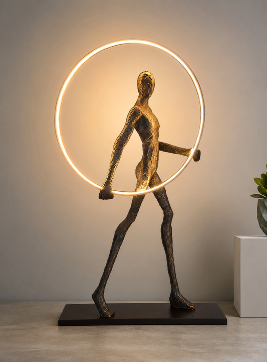 Modern  Ring LED Table Lamp