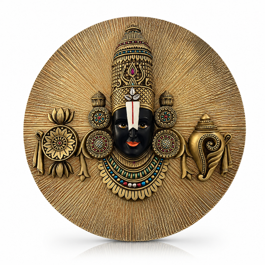 Tirupati Balaji Face Mural