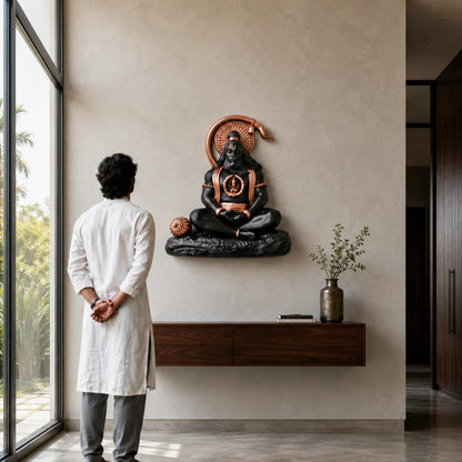 Monolith - Hanuman Ji -Inspired Relief 3D Wall Art