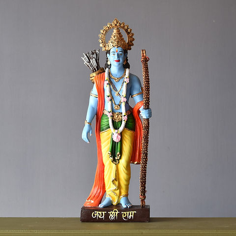 Lord Shri Ram Idol / Statue with Bow and Arrow