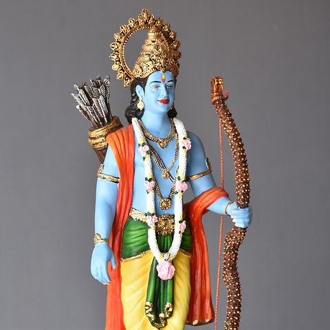 Lord Shri Ram Idol / Statue with Bow and Arrow