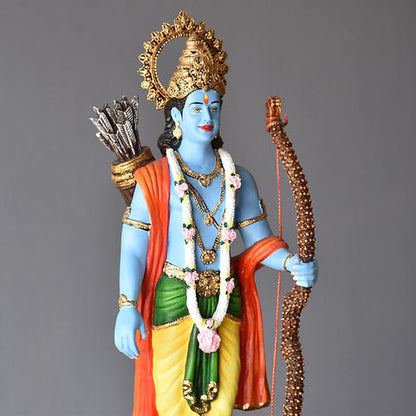Lord Shri Ram Idol / Statue with Bow and Arrow