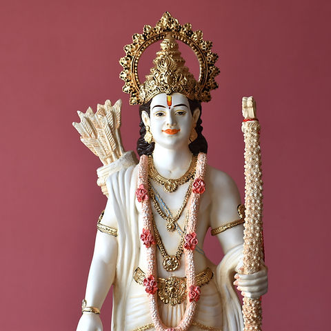 Lord Shri Ram Idol / Statue with Bow and Arrow