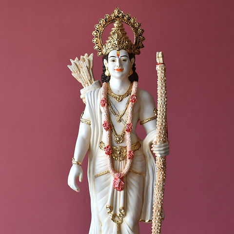 Lord Shri Ram Idol / Statue with Bow and Arrow