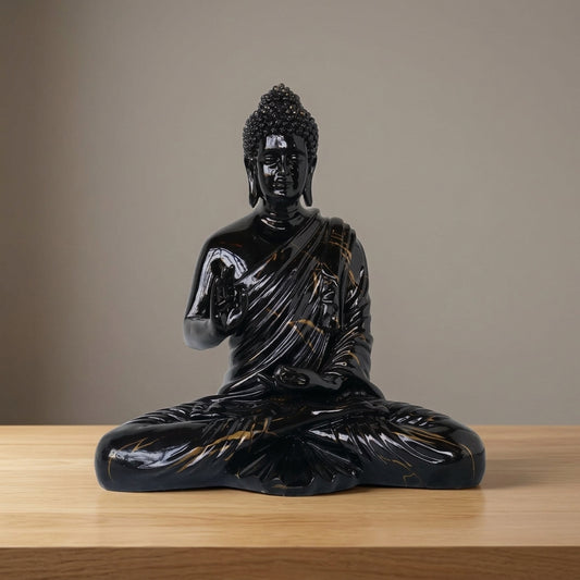 Black Resin Figurine For Spiritual Gift
