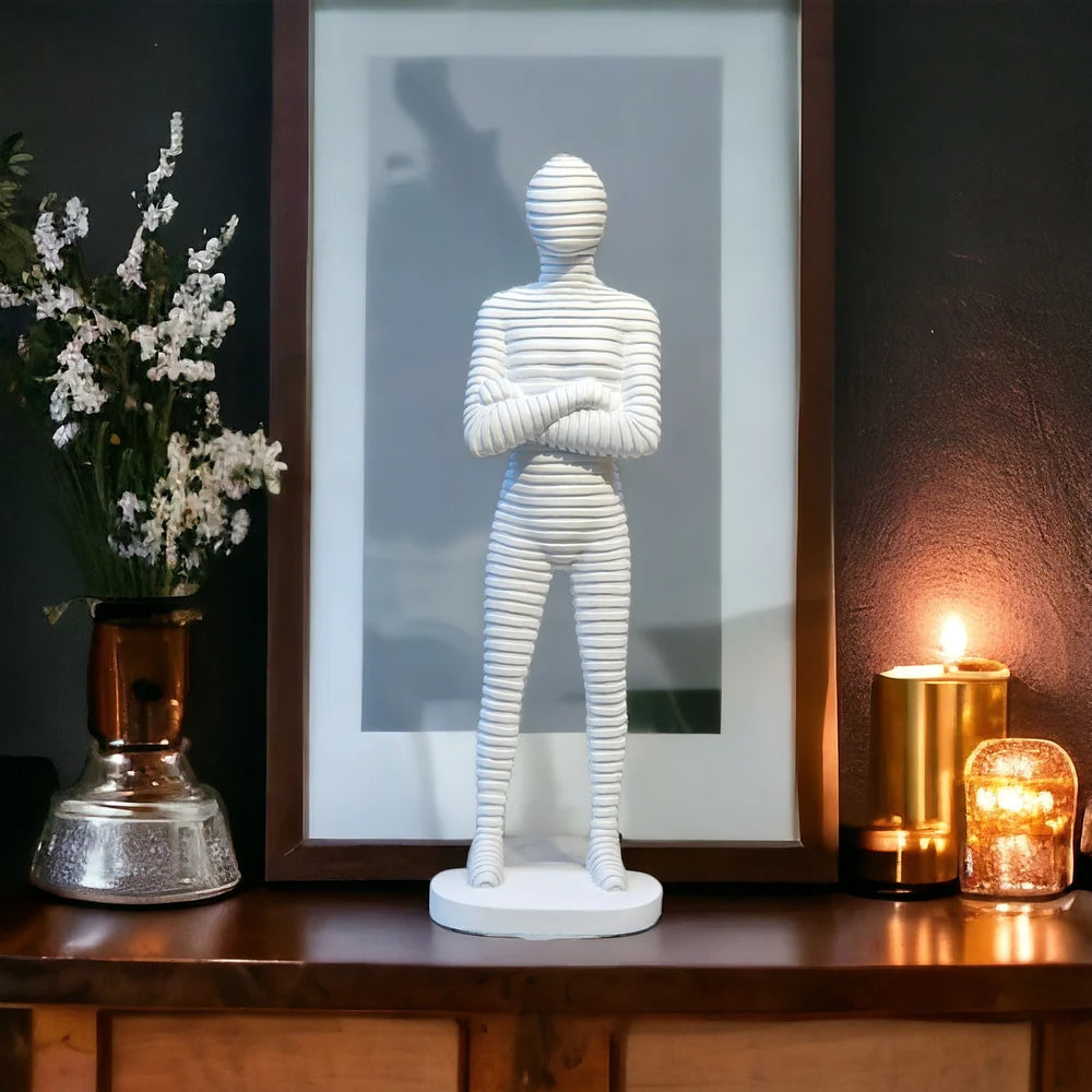 Resin Human Statue, For Interior Decor