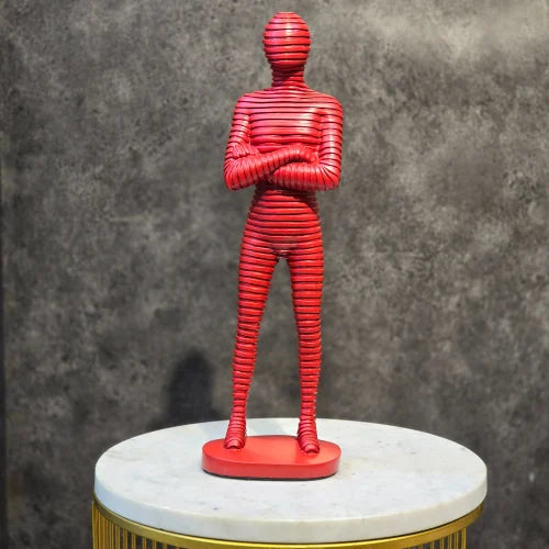 Resin Human Statue, For Interior Decor